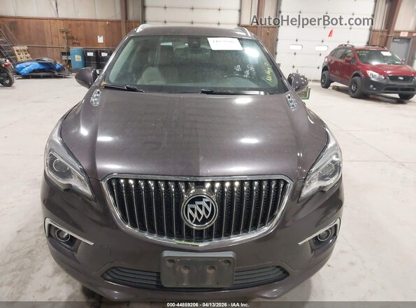 LRBFXESX9GD214094 2016 BUICK ENVISION Brown Dashboard view