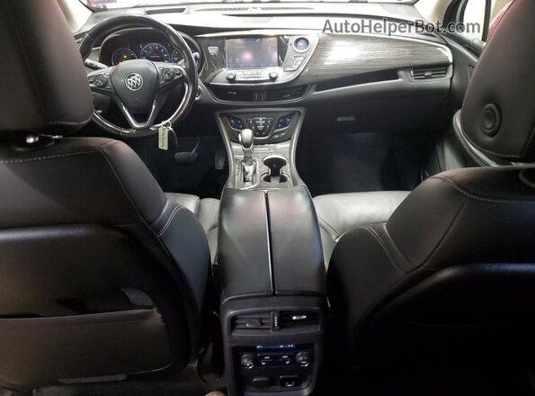 LRBFXFSX3HD085051 2017 BUICK ENVISION Burgundy წინა პანელის ხედი
