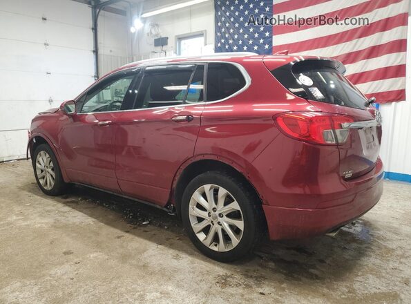 LRBFXFSX3HD085051 2017 BUICK ENVISION Burgundy უკანა მარცხენა