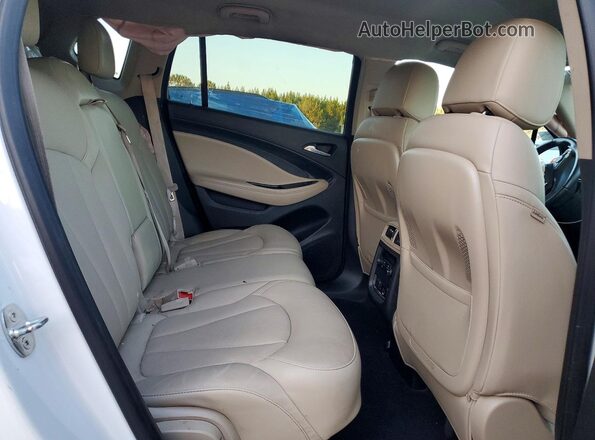 LRBFXFSX4HD021424 2017 BUICK ENVISION Белый Вид задней части салона