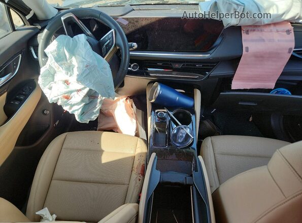 LRBFZKE48SD039100 2025 BUICK ENVISION Серебряный Вид панели приборов