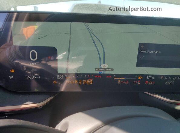 LRBFZLE42SD012707 2025 BUICK ENVISION Black Instrument cluster view