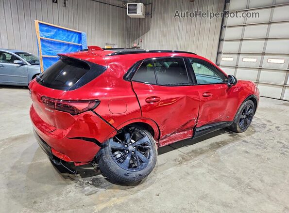 LRBFZLE46SD011625 2025 BUICK ENVISION Красный Задняя правая четверть