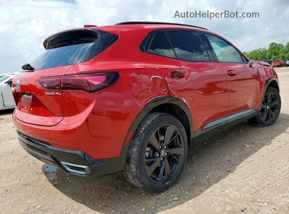 LRBFZLE46SD059125 2025 BUICK ENVISION Красный Задняя правая четверть