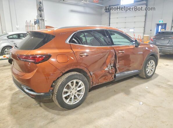 LRBFZMR40MD170370 2021 BUICK ENVISION Brown Rear right