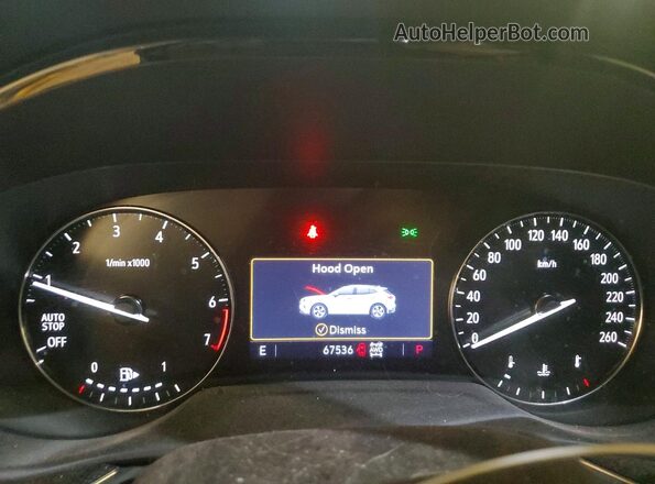 LRBFZMR40MD170370 2021 BUICK ENVISION Brown Instrument cluster view