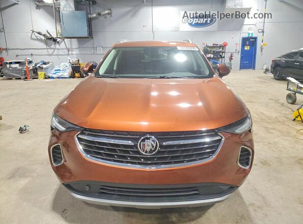 LRBFZMR40MD170370 2021 BUICK ENVISION Brown Front view