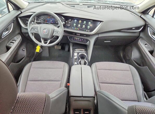 LRBFZMR40PD212377 2023 BUICK ENVISION Gray Առջևի վահանակի տեսք