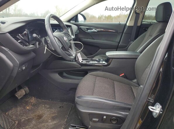 LRBFZMR45MD105109 2021 BUICK ENVISION Black Вид салону спереду