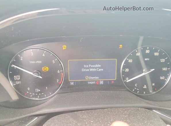 LRBFZMR45PD213377 2023 BUICK ENVISION Silver Widok zestawu wskaźników