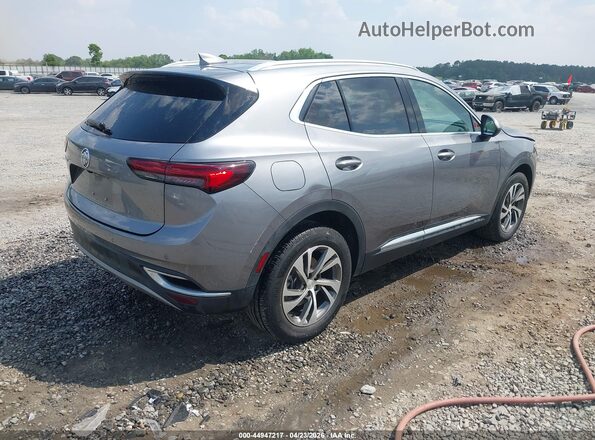LRBFZNR40MD140467 2021 BUICK ENVISION Silver Задня права чверть