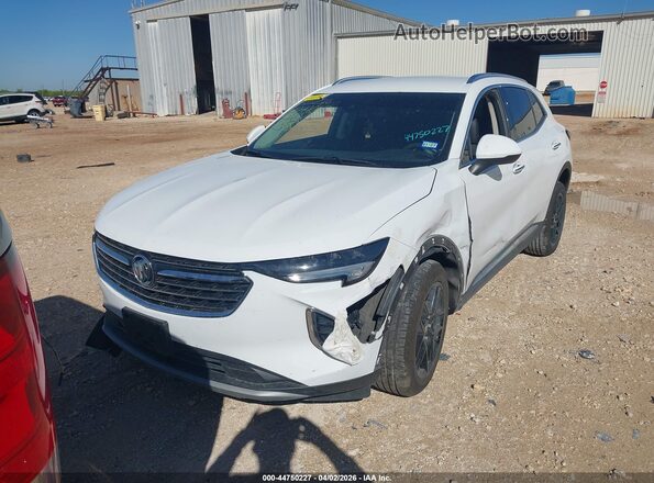 LRBFZNR47PD084371 2023 BUICK ENVISION White Вид щитка приладів