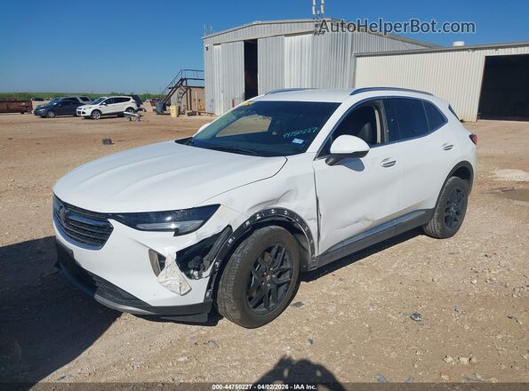 LRBFZNR47PD084371 2023 BUICK ENVISION White Передня ліва чверть