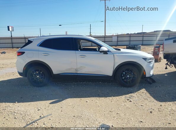 LRBFZNR47PD084371 2023 BUICK ENVISION White Вид задньої частини салону