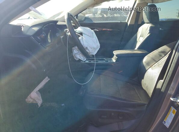 LRBFZNR49MD073903 2021 BUICK ENVISION Gray Front interior view
