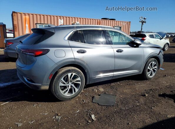 LRBFZNR49MD073903 2021 BUICK ENVISION Gray Rear right