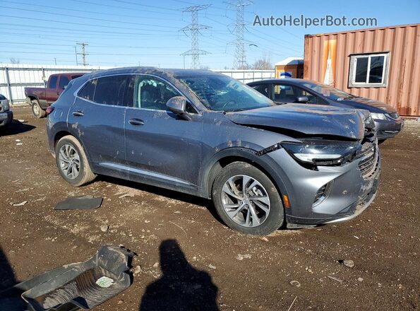 LRBFZNR49MD073903 2021 BUICK ENVISION Gray Front right