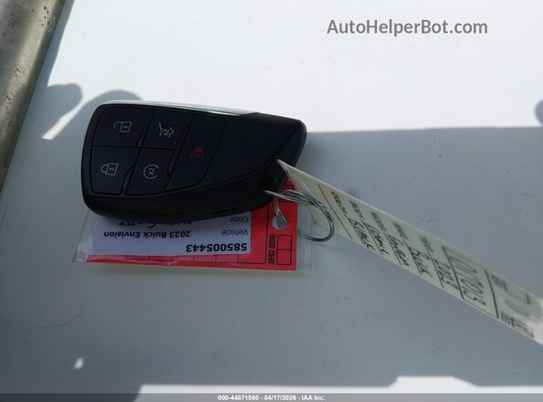 LRBFZNR49PD017013 2023 BUICK ENVISION Black Vista del salpicadero