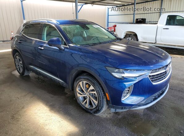 LRBFZNR4XPD033852 2023 BUICK ENVISION Blue Передня права чверть