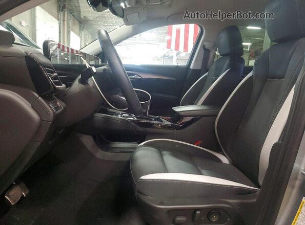 LRBFZPE46RD013392 2024 BUICK ENVISION Gray Front interior view