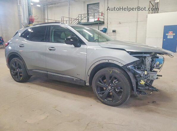 LRBFZPE46RD013392 2024 BUICK ENVISION Gray Front right