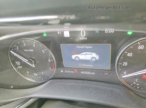 LRBFZRR44ND020406 2022 BUICK ENVISION Желто-коричневый Вид щитка приборов