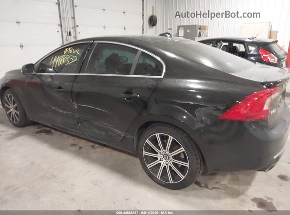 LYV402FK0GB095968 2016 VOLVO S60 INSCRIPTION Black წინა ხედი