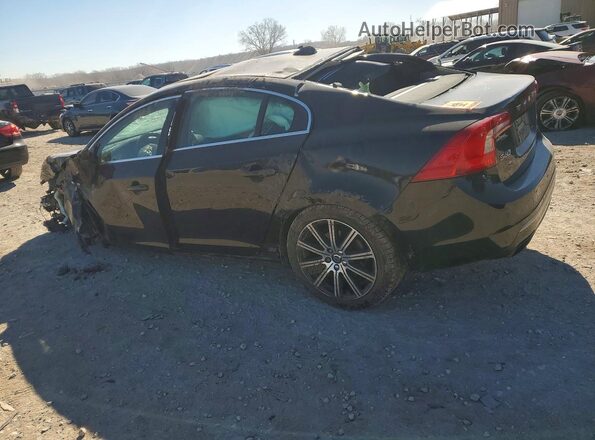 LYV612TK1GB097304 2016 VOLVO S60 Black Задня ліва чверть