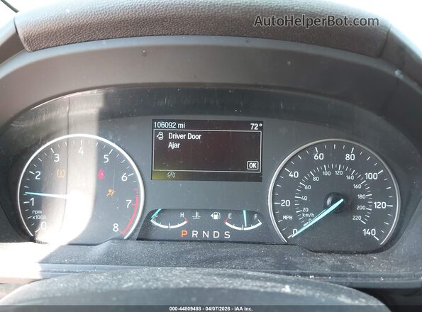MAJ3P1TE5JC185240 2018 FORD ECOSPORT Red უკანა სავარძლების ხედი