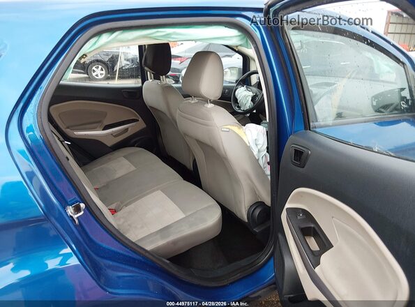 MAJ3S2FE1MC407907 2021 FORD ECOSPORT Blue VIN sticker view