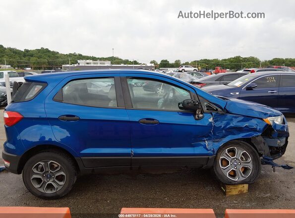 MAJ3S2FE1MC407907 2021 FORD ECOSPORT Blue Rear interior view