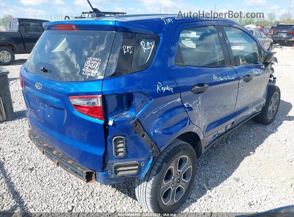 MAJ3S2FE7MC422783 2021 FORD ECOSPORT Blue უკანა მარჯვენა