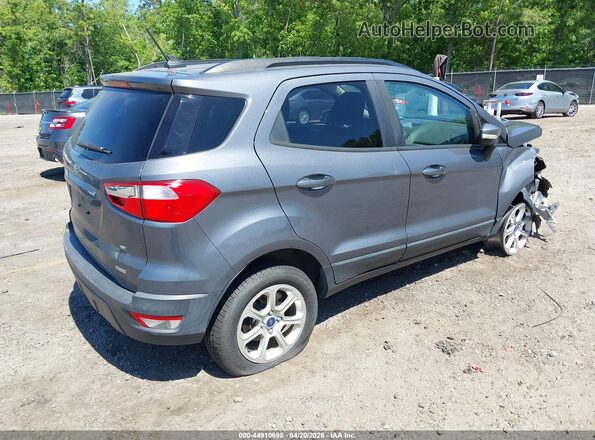 MAJ3S2GE0KC288405 2019 FORD ECOSPORT Gray უკანა მარჯვენა