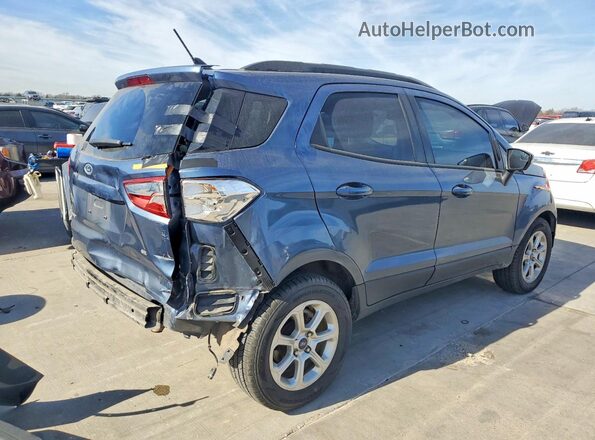 MAJ3S2GE3MC445265 2021 FORD ECOSPORT Blue Trasero derecho