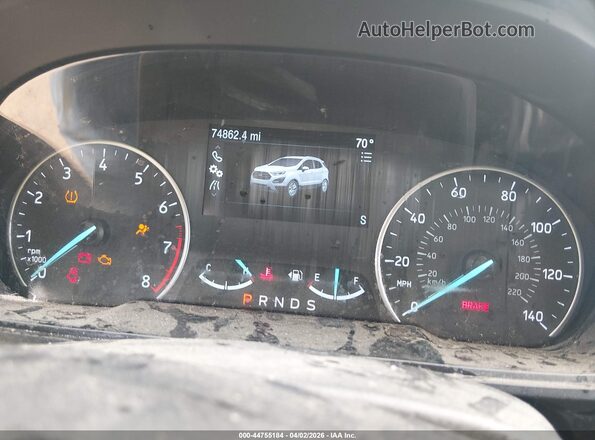 MAJ3S2GE4LC336831 2020 FORD ECOSPORT Белый Вид задних сидений