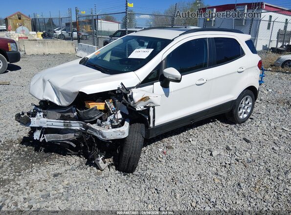 MAJ3S2GE5LC336739 2020 FORD ECOSPORT White Przód lewy