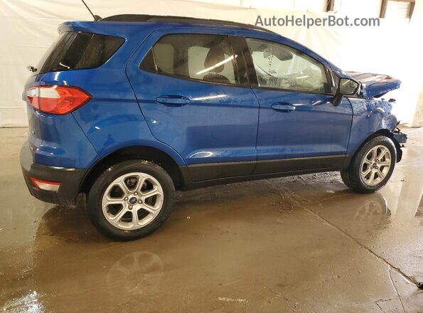 MAJ3S2GE6LC355316 2020 FORD ECOSPORT Синий Задняя правая четверть