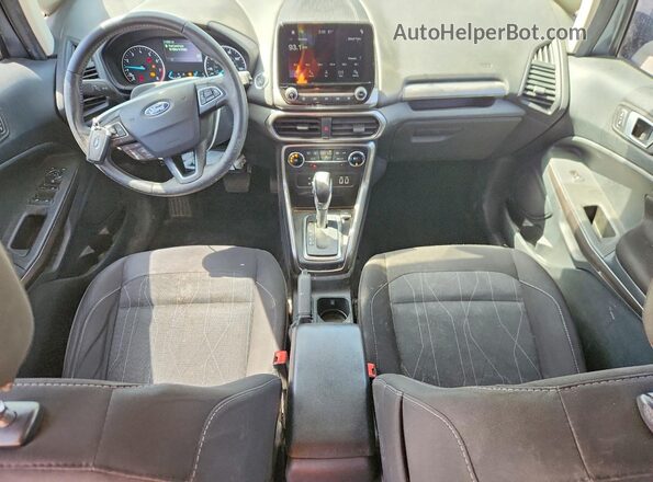 MAJ3S2GEXKC264547 2019 FORD ECOSPORT Gray Vista del salpicadero