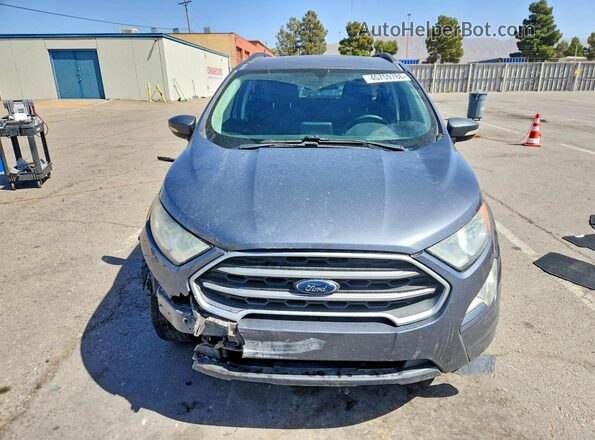 MAJ3S2GEXKC264547 2019 FORD ECOSPORT Gray Vista frontal