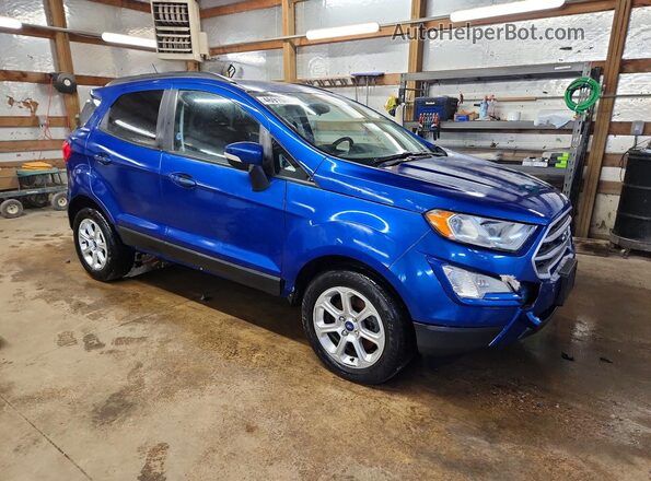 MAJ3S2GEXLC341404 2020 FORD ECOSPORT Blue Առջևի աջ