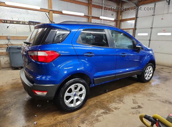MAJ3S2GEXLC341404 2020 FORD ECOSPORT Blue Հետևի աջ