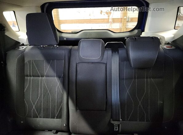 MAJ3S2GEXLC341404 2020 FORD ECOSPORT Blue Հետևի նստատեղերի տեսք