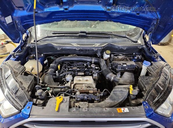 MAJ3S2GEXLC341404 2020 FORD ECOSPORT Blue Շարժիչի բաժամունքի տեսք