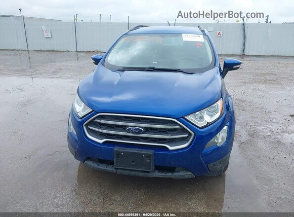 MAJ3S2GEXMC442508 2021 FORD ECOSPORT Blue Դիմացի տեսք
