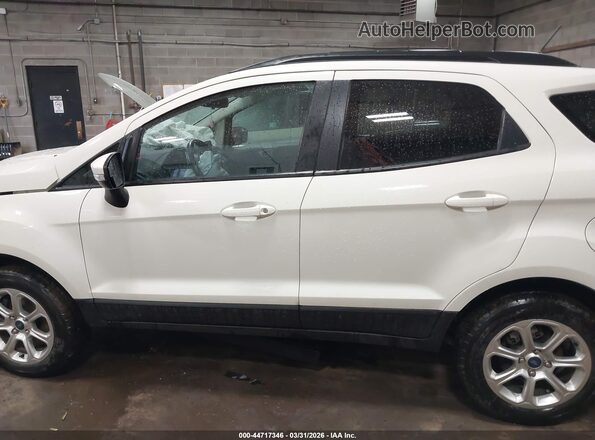 MAJ6F3GL7LC343905 2020 FORD ECOSPORT White Widok wnętrza z tyłu
