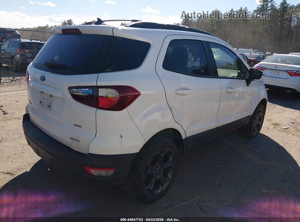 MAJ6P1CL3JC247844 2018 FORD ECOSPORT White უკანა მარჯვენა