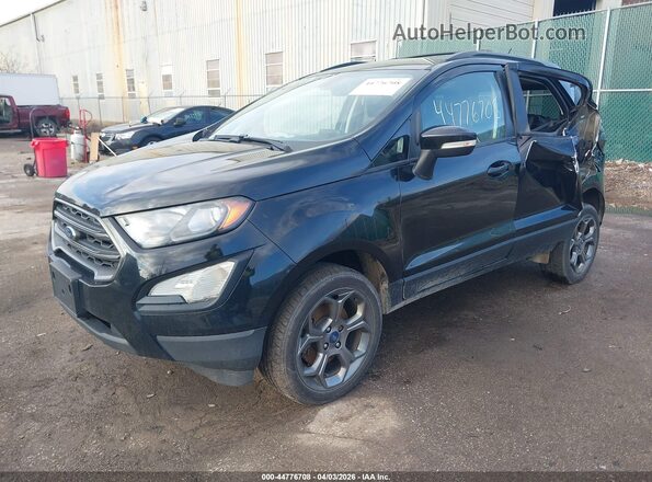 MAJ6P1CL8JC248312 2018 FORD ECOSPORT Черный Передняя левая четверть