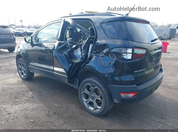 MAJ6P1CL8JC248312 2018 FORD ECOSPORT Черный Задняя левая четверть