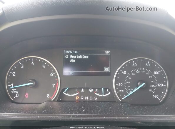 MAJ6P1CL8JC248312 2018 FORD ECOSPORT Черный Вид задних сидений