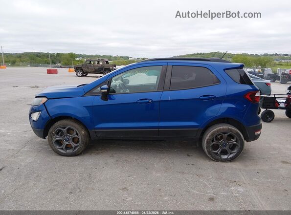 MAJ6P1CL9JC166931 2018 FORD ECOSPORT Blue 360 interior view